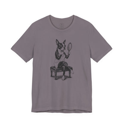 Boston Terrier Makeup T-Shirt
