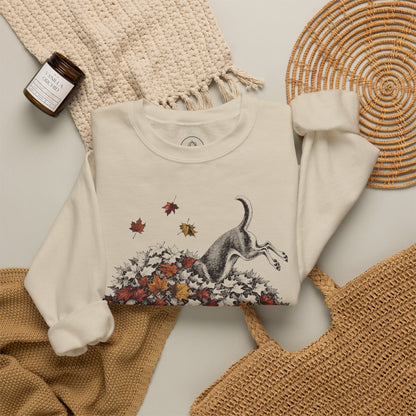 Chihuahua Leaf Jump Sweatshirt