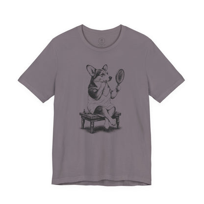 Corgi Makeup T-Shirt
