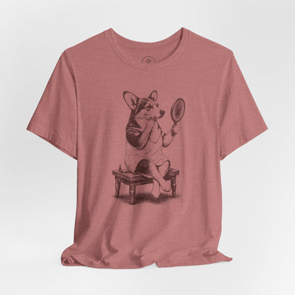 Corgi Makeup T-Shirt