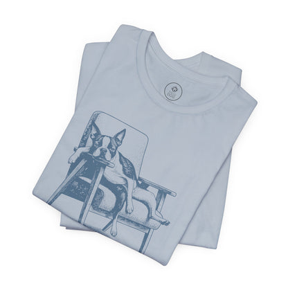 Boston Terrier Occupied T-Shirt Taco-Dog