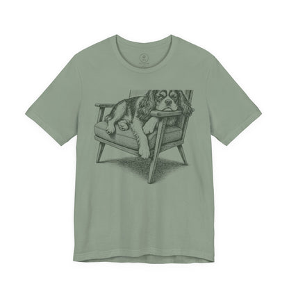 Cavalier King Charles Spaniel Occupied T-Shirt Sage Taco-Dog