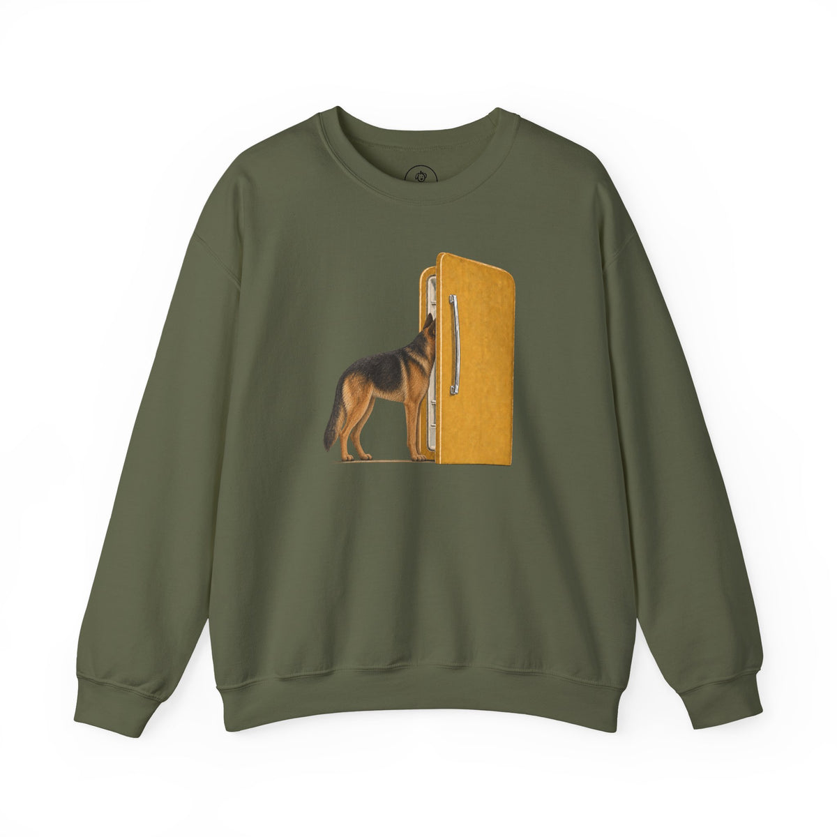 German Shepherd Refrigerator Sweatshirt Taco-Dog