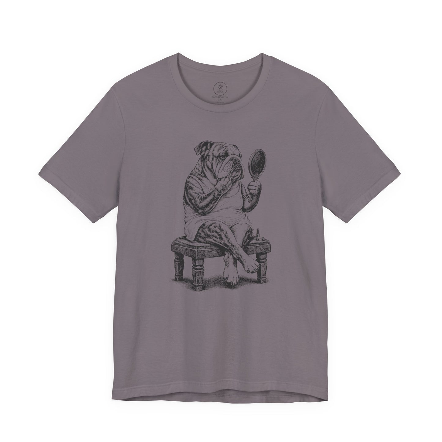 English Bulldog Makeup T-Shirt