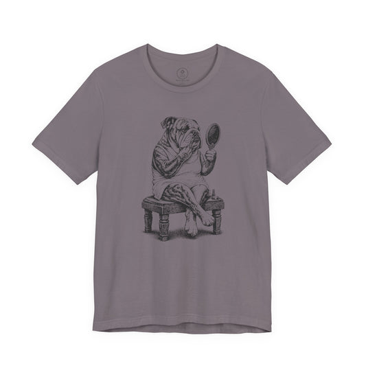 English Bulldog Makeup T-Shirt Storm Taco-Dog