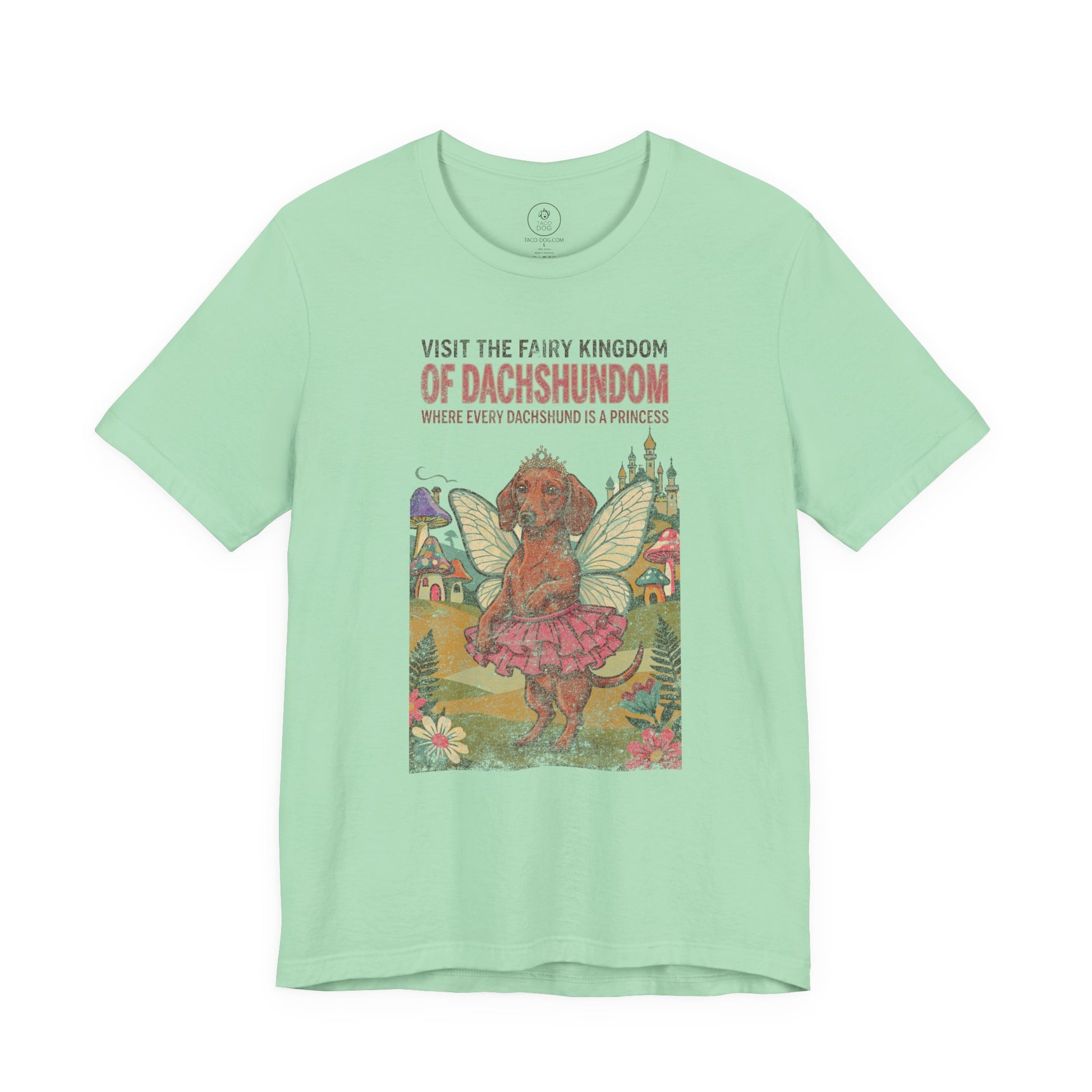 Dachshund Fairy Kingdom T-Shirt Taco-Dog