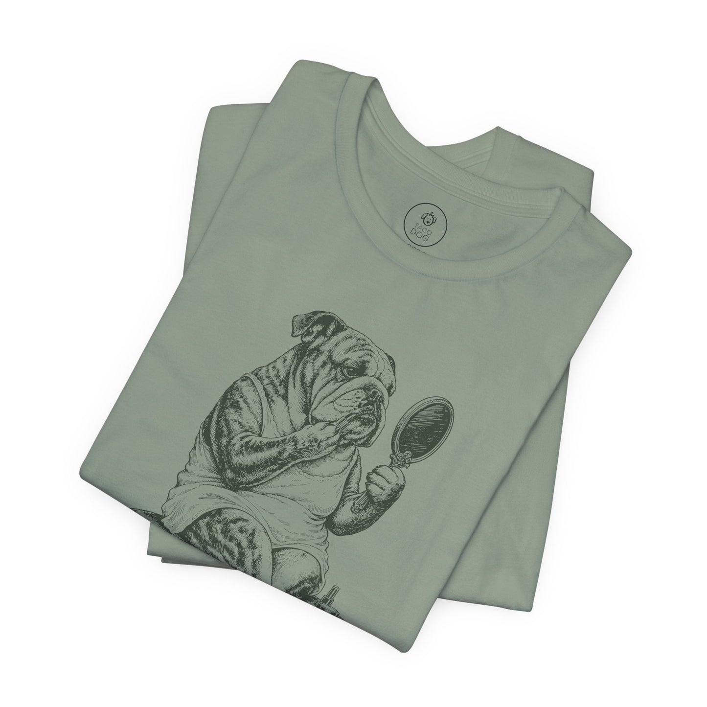 English Bulldog Makeup T-Shirt