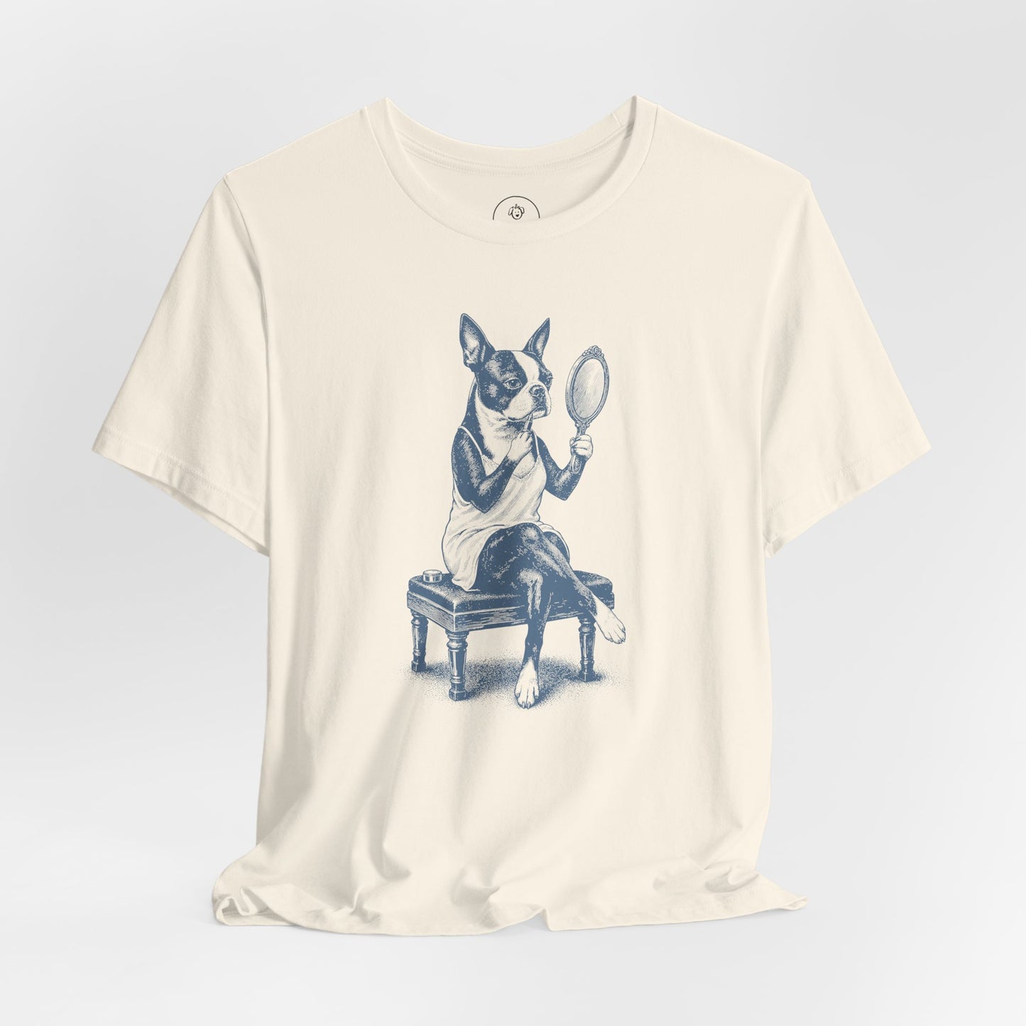 Boston Terrier Makeup T-Shirt