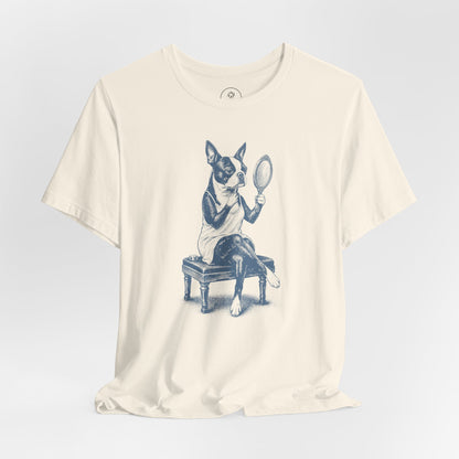 Boston Terrier Makeup T-Shirt