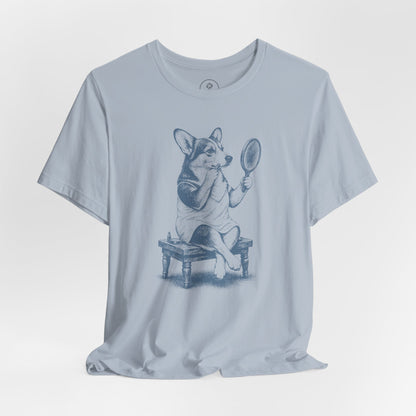 Corgi Makeup T-Shirt