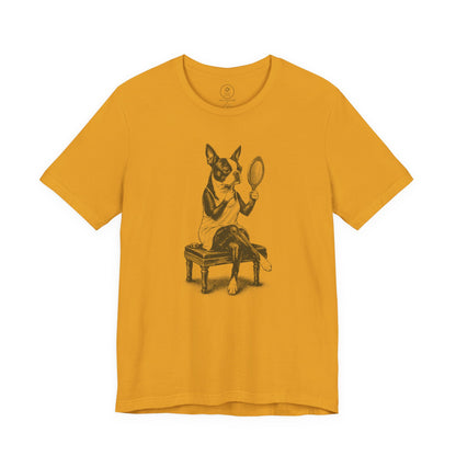 Boston Terrier Makeup T-Shirt