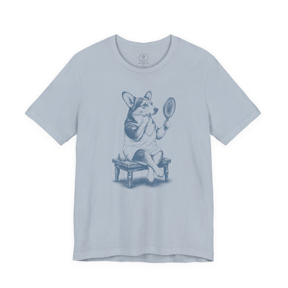 Corgi Makeup T-Shirt