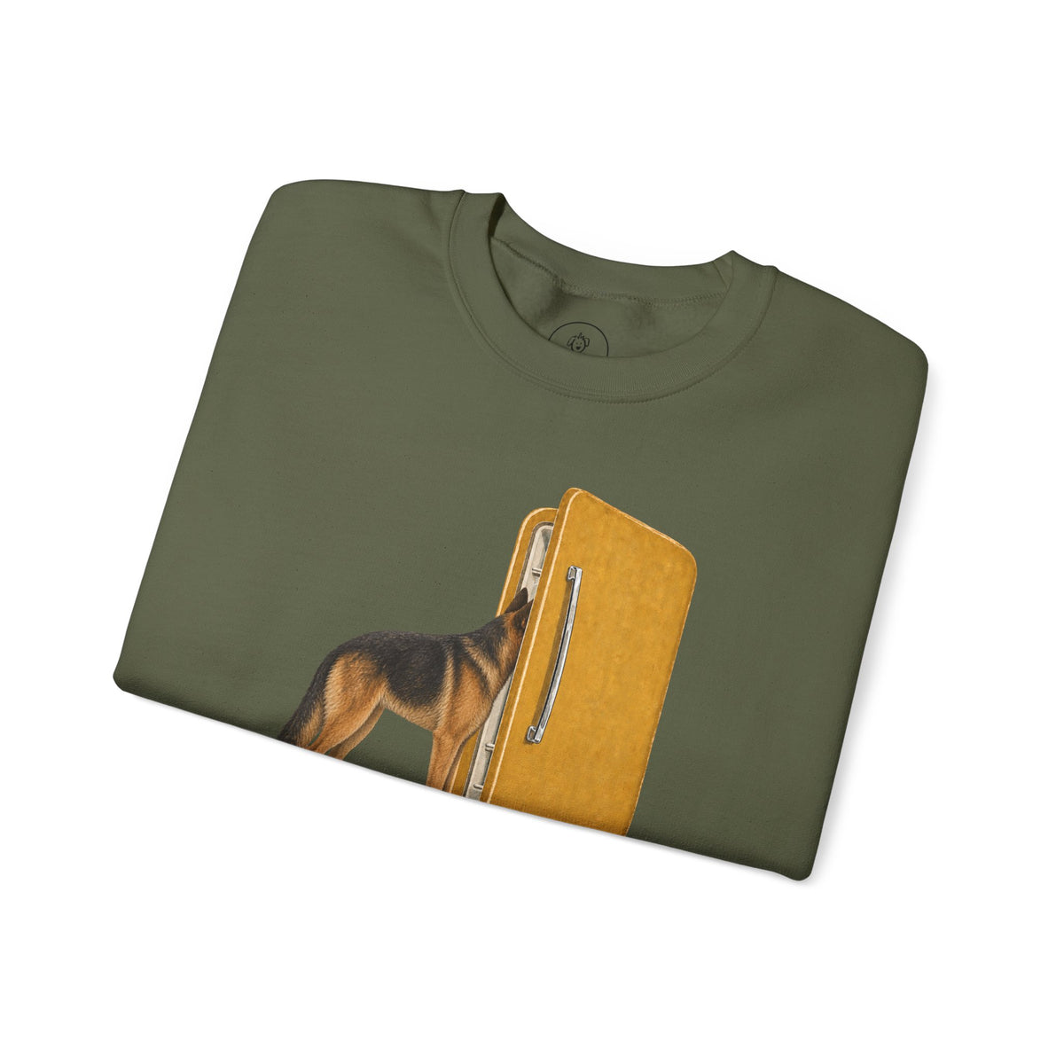 German Shepherd Refrigerator Sweatshirt Taco-Dog