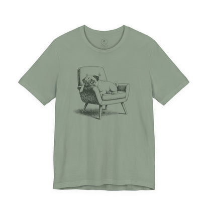 Pug Occupied T-Shirt Sage Taco-Dog