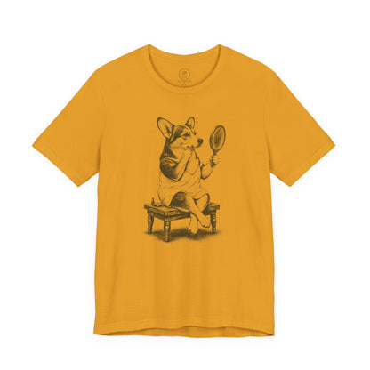 Corgi Makeup T-Shirt