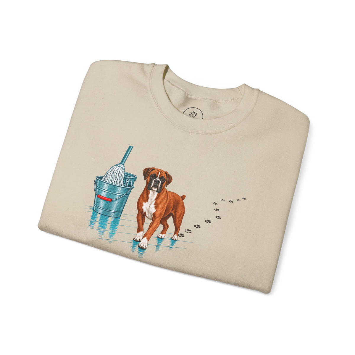 Boxer Mop Sweatshirt Taco-Dog