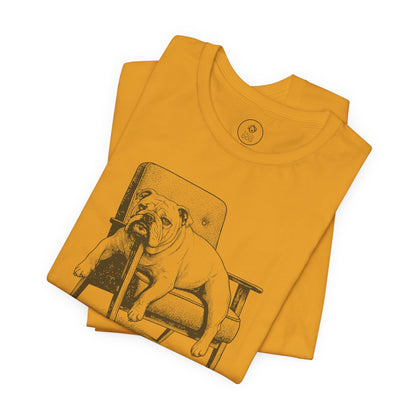 English Bulldog Occupied T-Shirt Taco-Dog