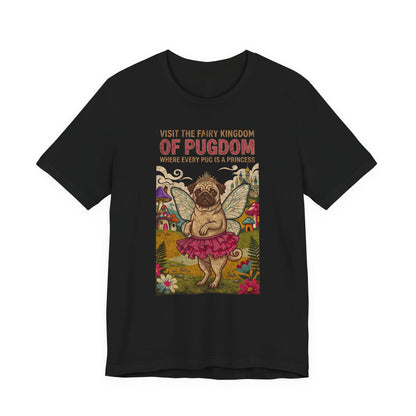 Pug Fairy Kingdom T-Shirt Taco-Dog