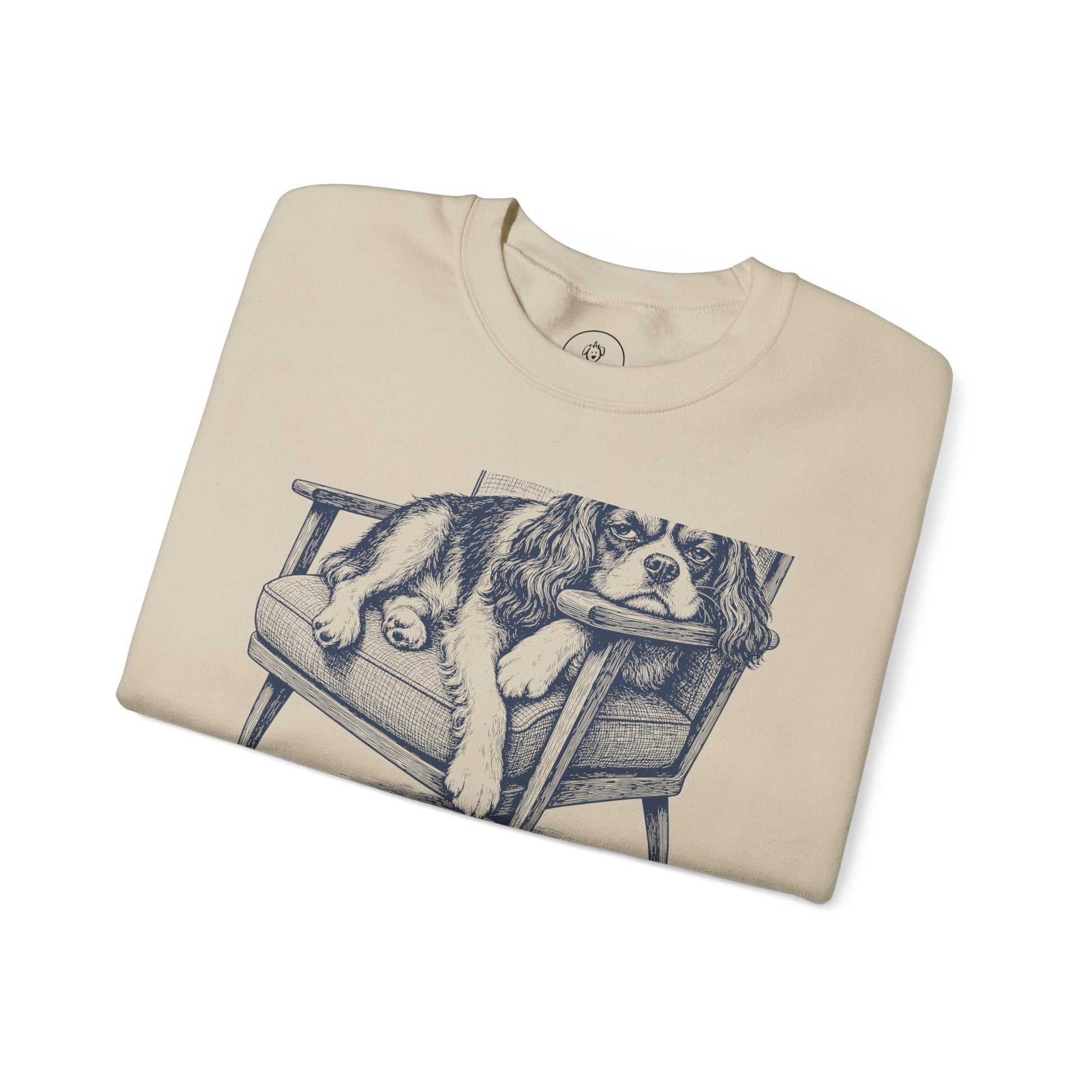 Cavalier King Charles Spaniel Occupied Sweatshirt Taco-Dog