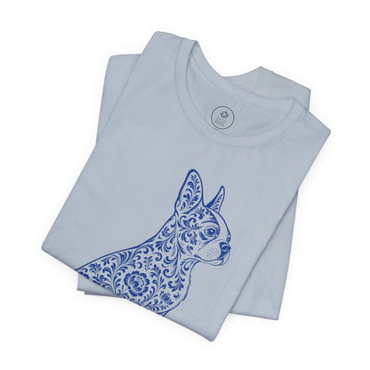 Boston Terrier Toile T-Shirt