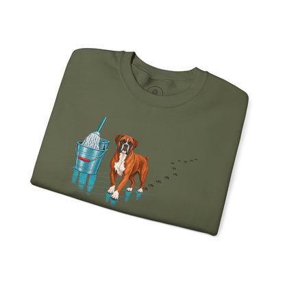 Boxer Mop Sweatshirt Taco-Dog
