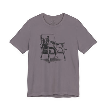 Boston Terrier Occupied T-Shirt Storm Taco-Dog