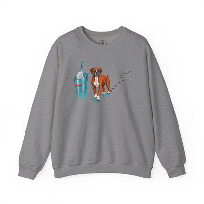 Boxer Mop Sweatshirt Taco-Dog