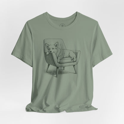 Corgi Occupied T-Shirt Taco-Dog