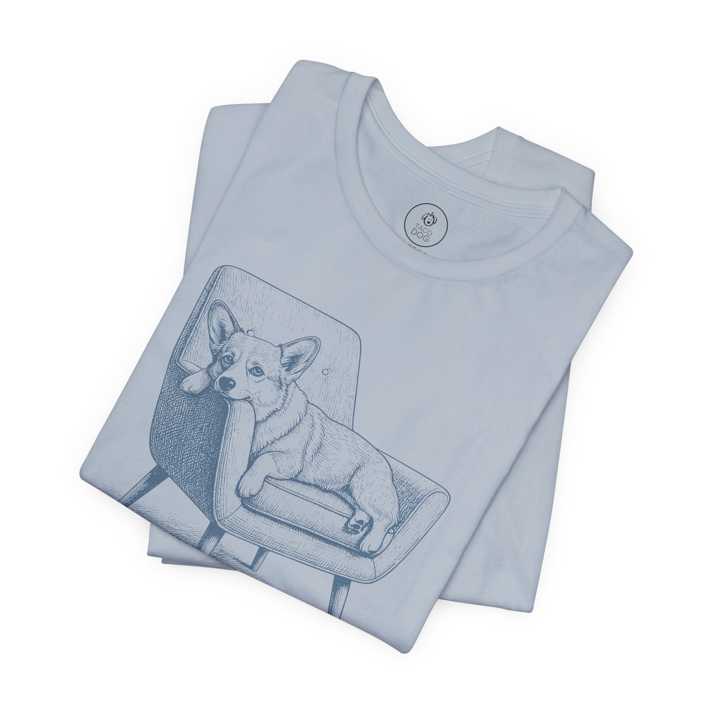 Corgi Occupied T-Shirt Taco-Dog