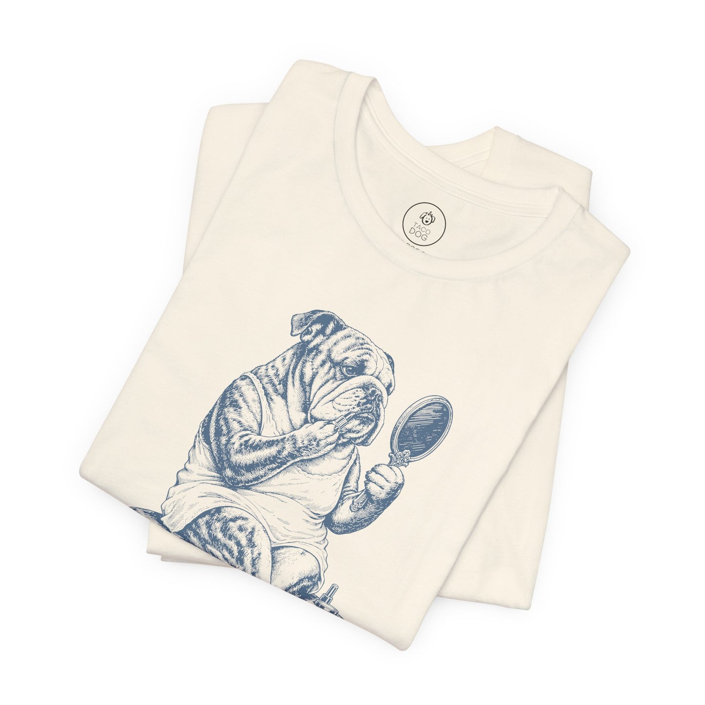 English Bulldog Makeup T-Shirt