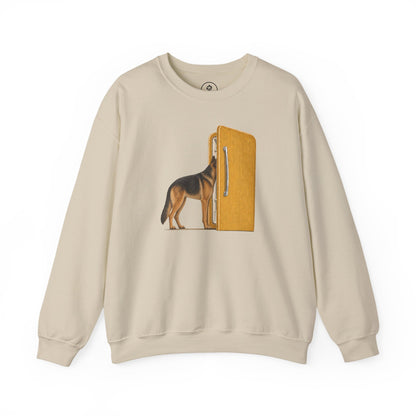 German Shepherd Refrigerator Sweatshirt Taco-Dog
