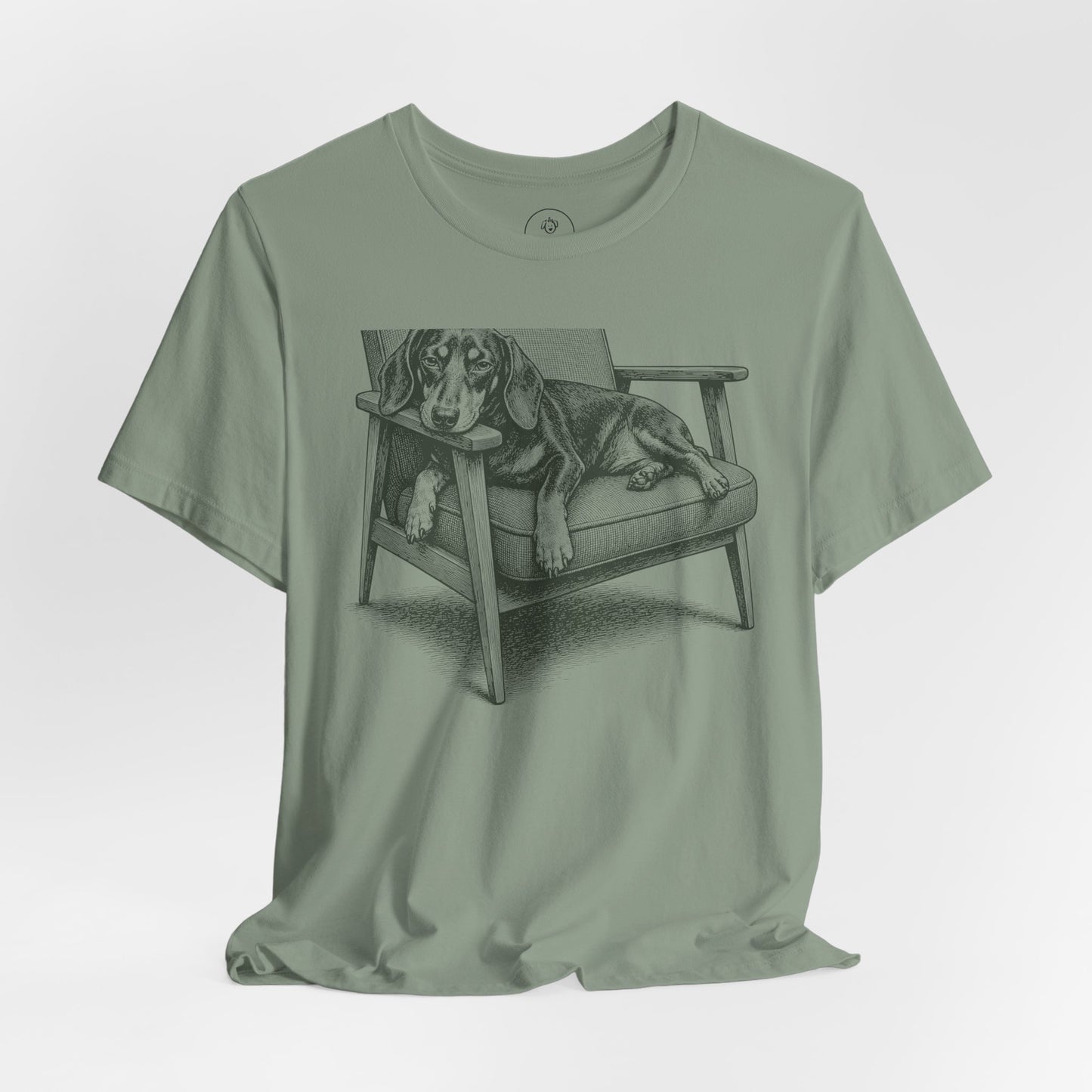 Dachshund Occupied T-Shirt Taco-Dog