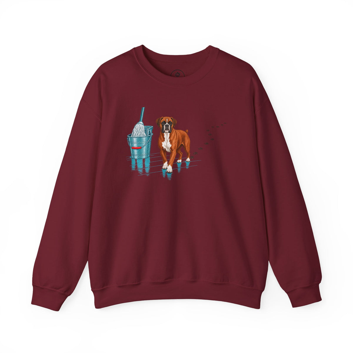 Boxer Mop Sweatshirt Taco-Dog