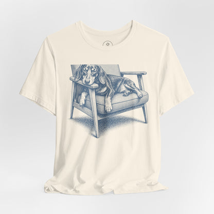 Dachshund Occupied T-Shirt Taco-Dog