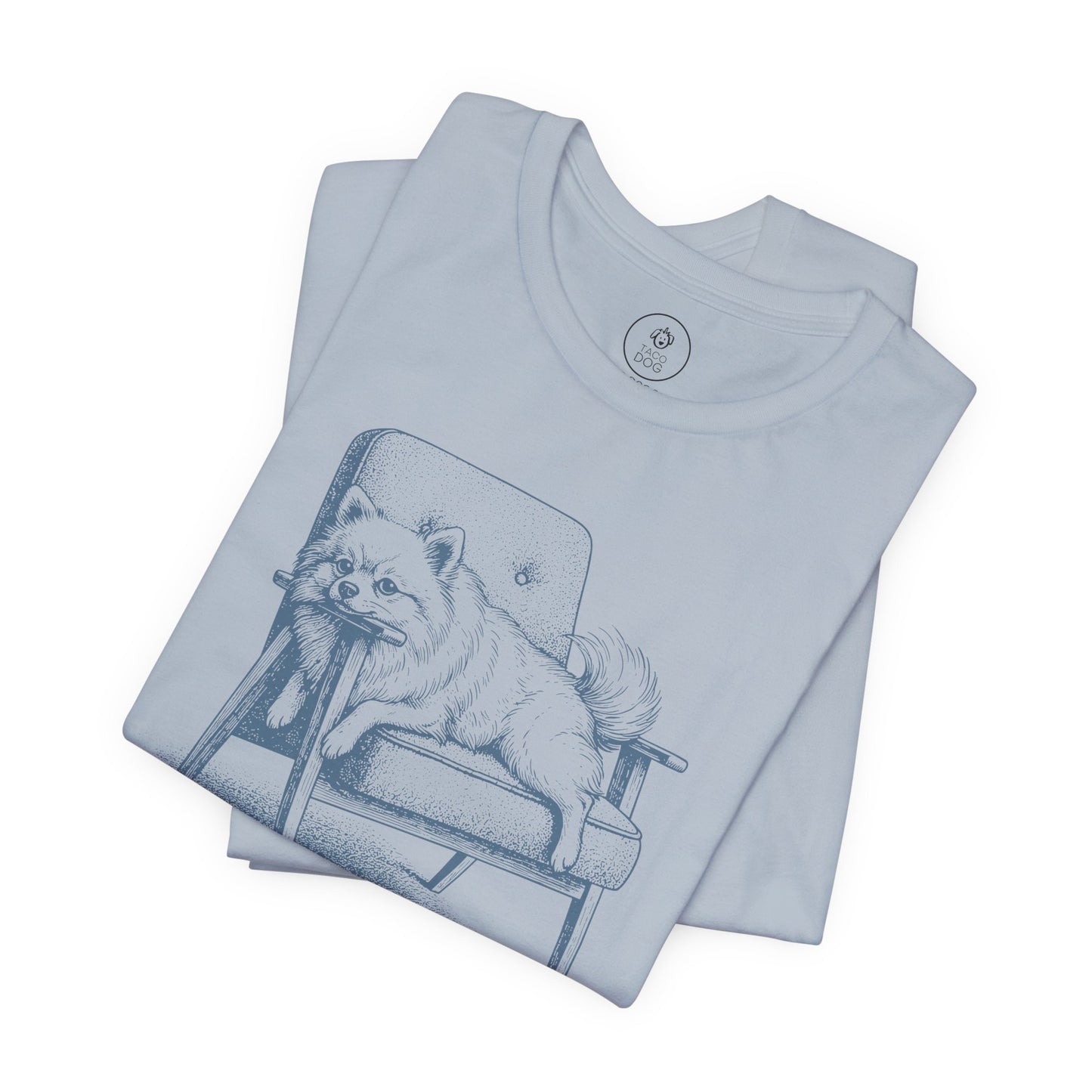 Pomeranian Occupied T-Shirt Taco-Dog
