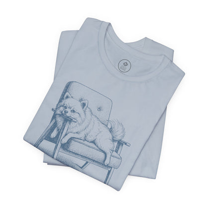 Pomeranian Occupied T-Shirt Taco-Dog