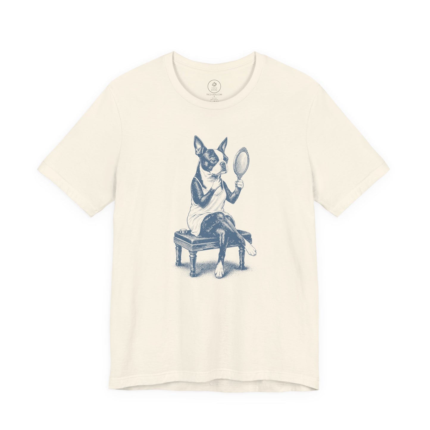 Boston Terrier Makeup T-Shirt