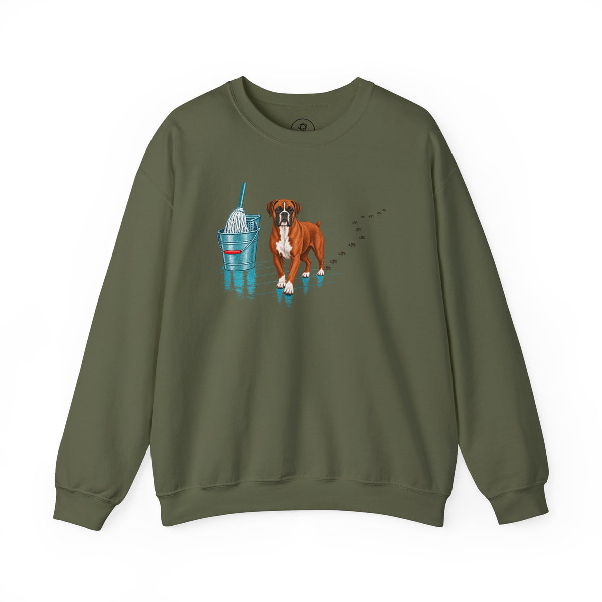 Boxer Mop Sweatshirt Taco-Dog