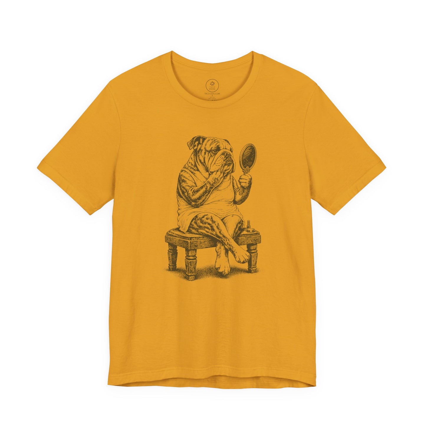 English Bulldog Makeup T-Shirt