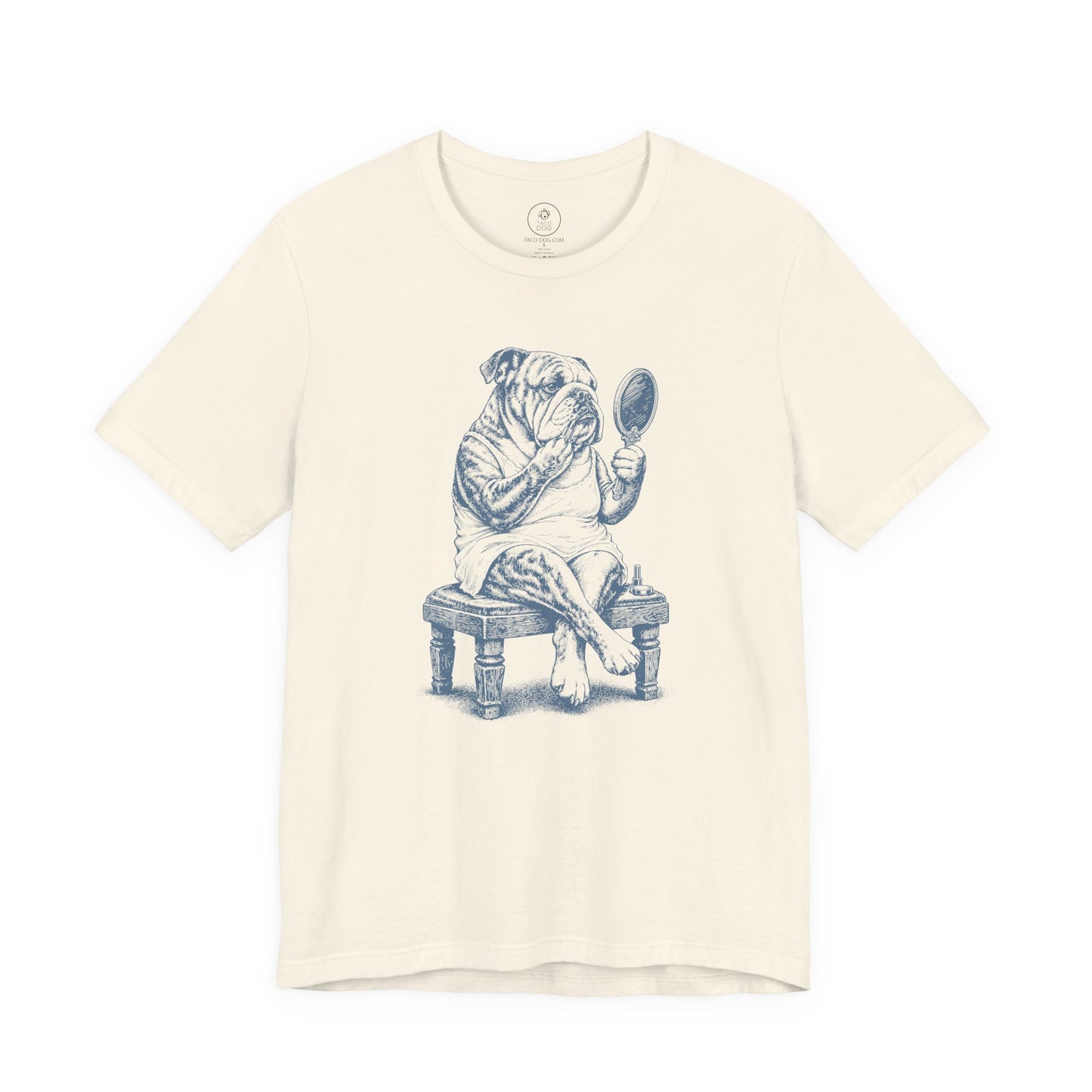 English Bulldog Makeup T-Shirt