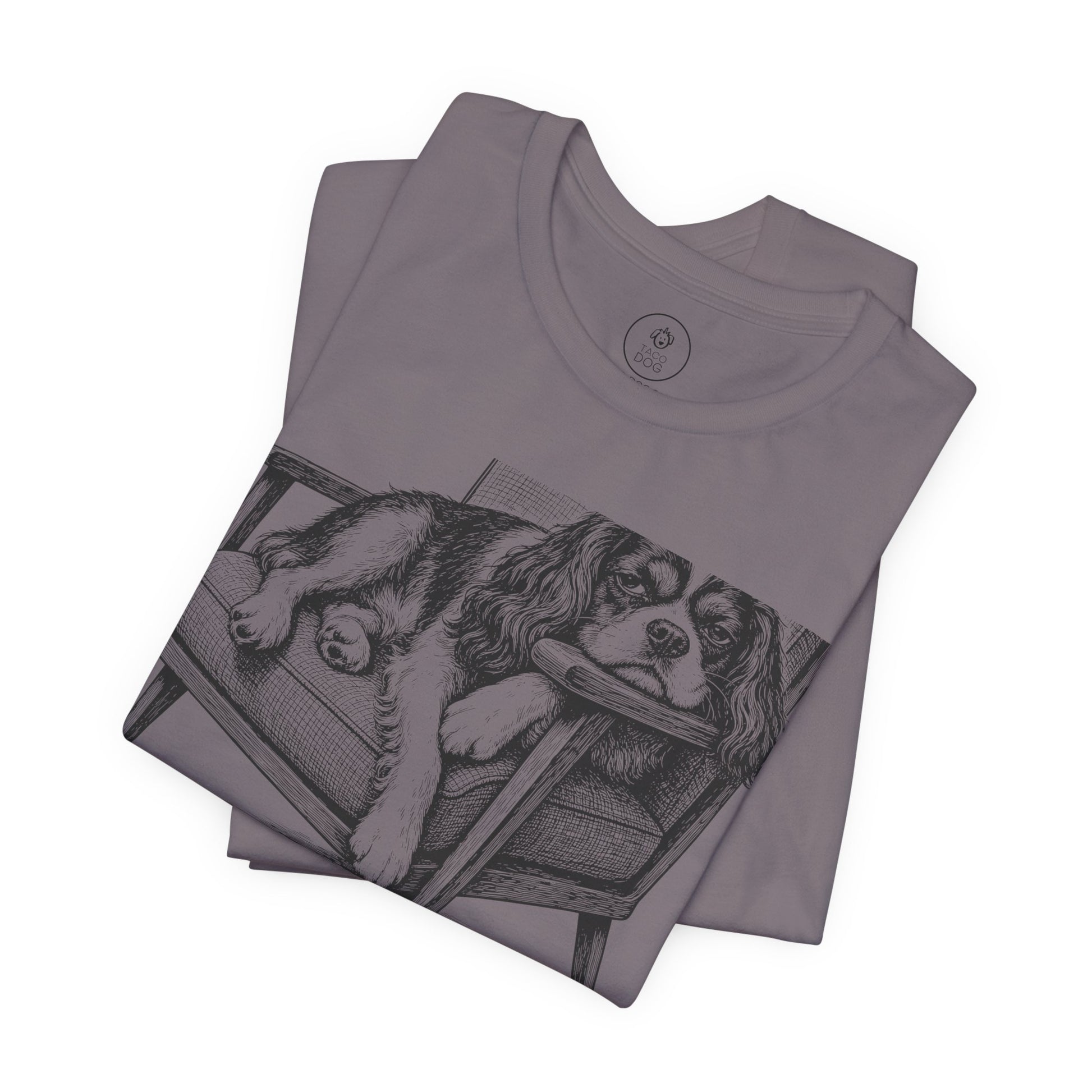 Cavalier King Charles Spaniel Occupied T-Shirt Taco-Dog