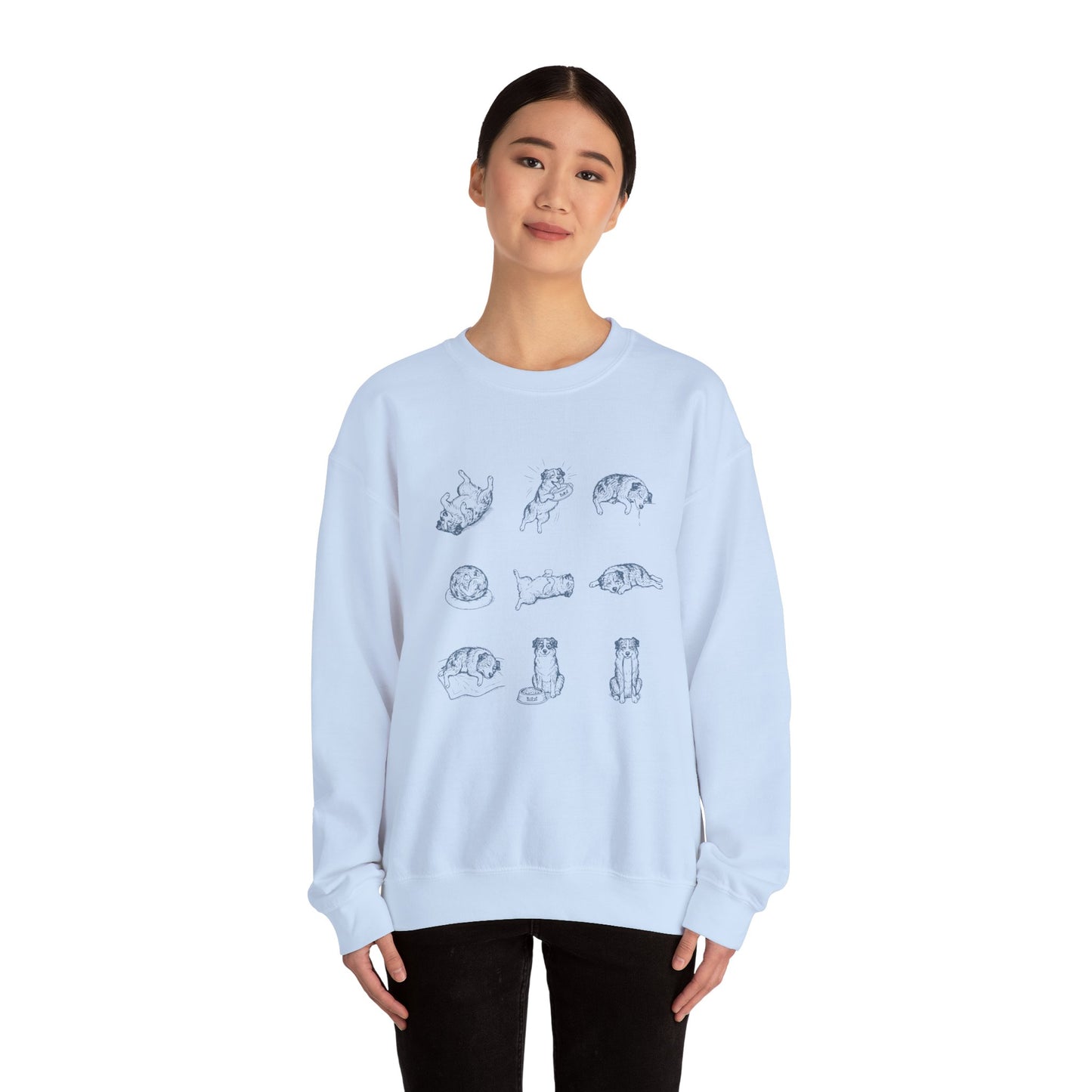 Australian Shepherd Aussie All Day Sweatshirt