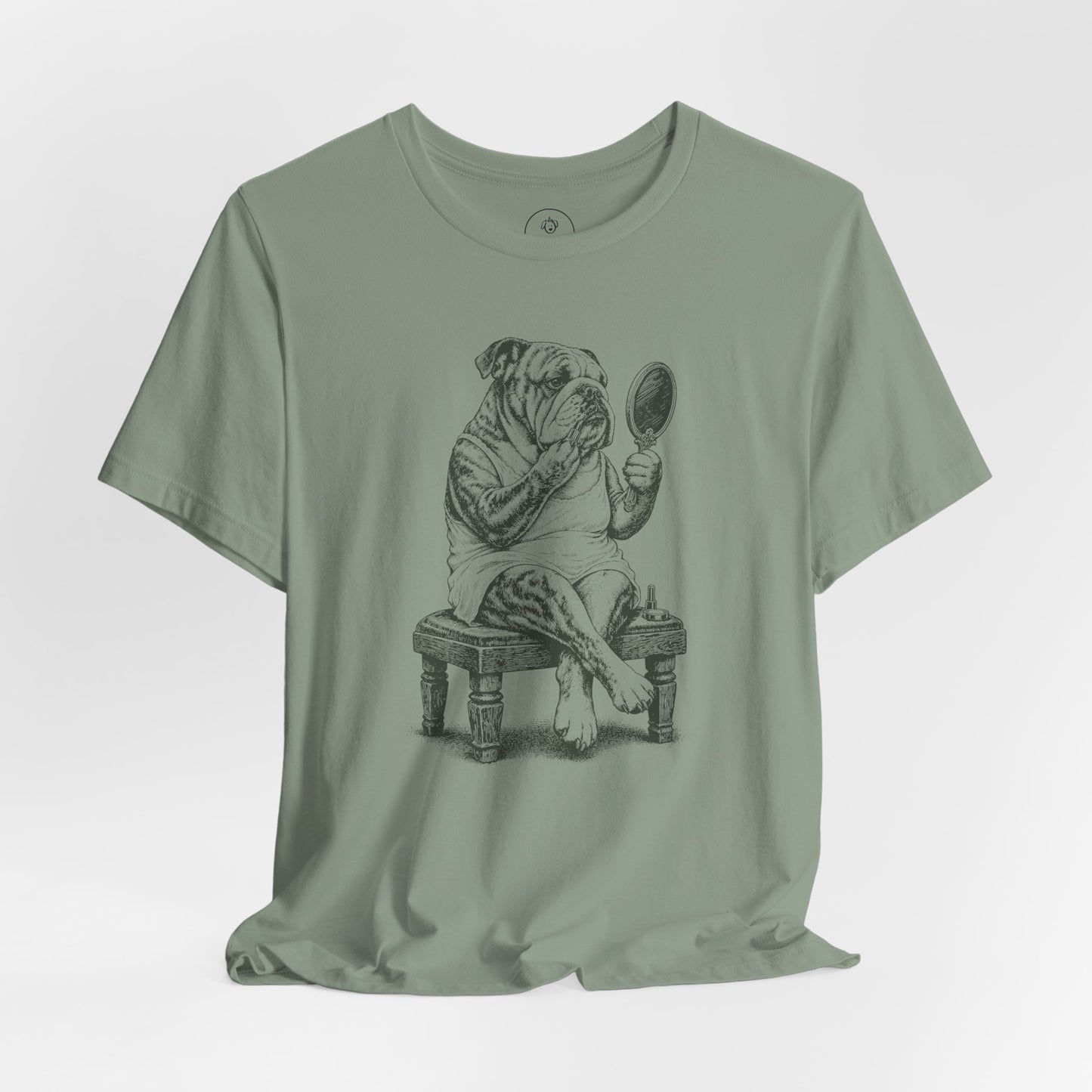English Bulldog Makeup T-Shirt