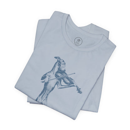 Italian Greyhound Whippet Violin T-Shirt Taco-Dog