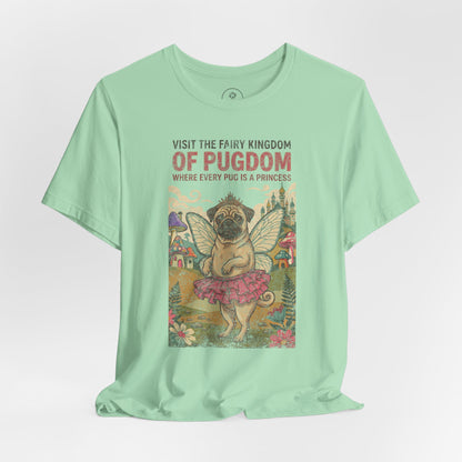 Pug Fairy Kingdom T-Shirt Taco-Dog