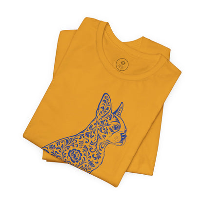 Boston Terrier Toile T-Shirt
