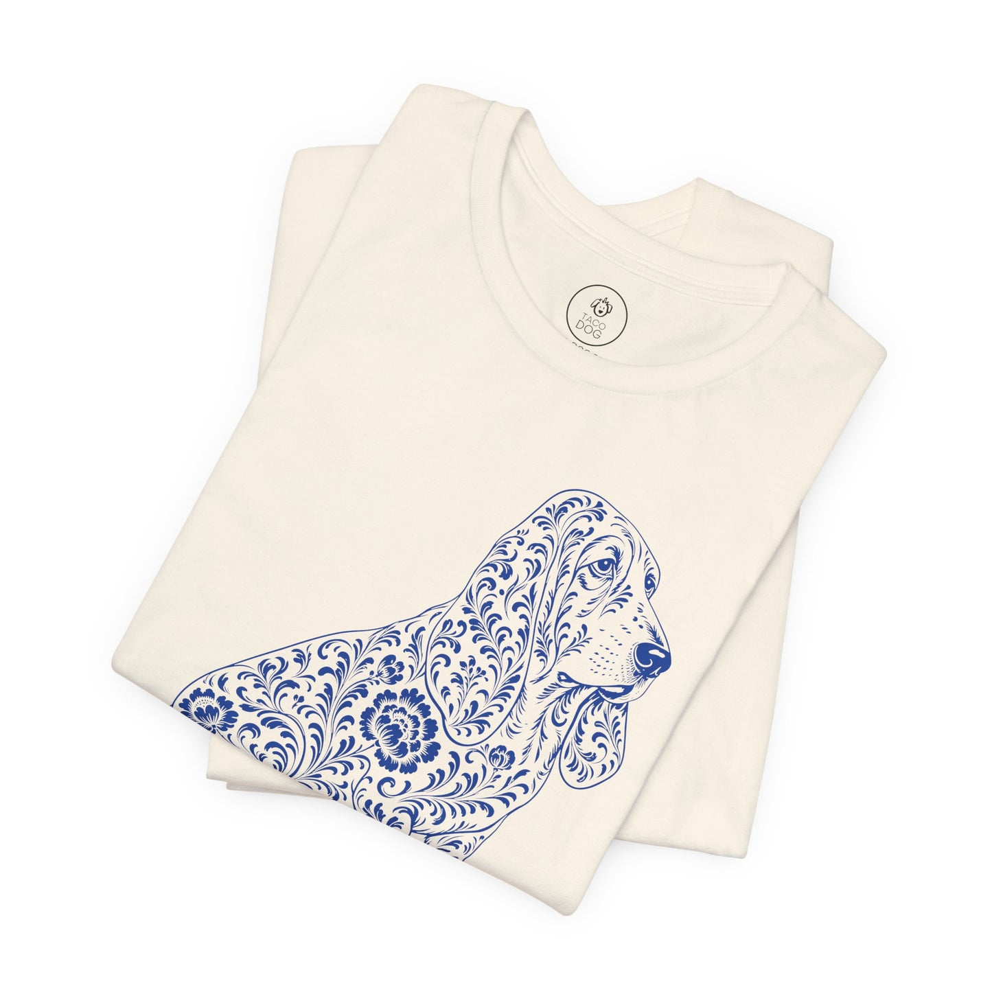 Basset Hound Toile T-Shirt