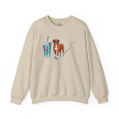 Boxer Mop Sweatshirt Taco-Dog