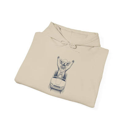 Poodle Roller Coaster Hoodie Taco-Dog