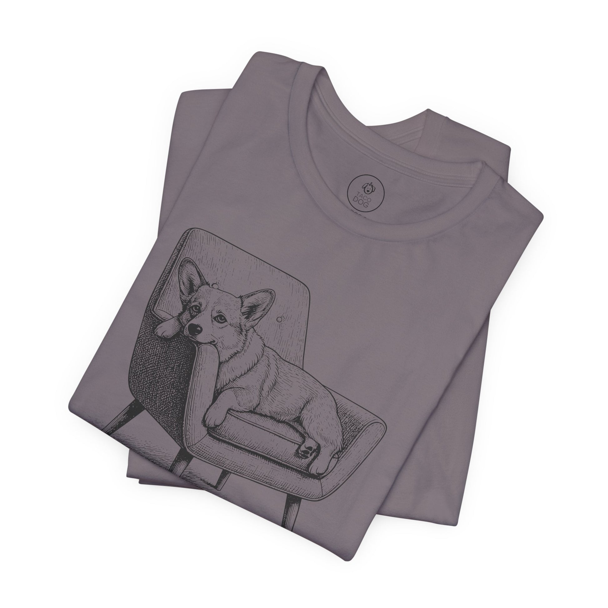 Corgi Occupied T-Shirt Taco-Dog